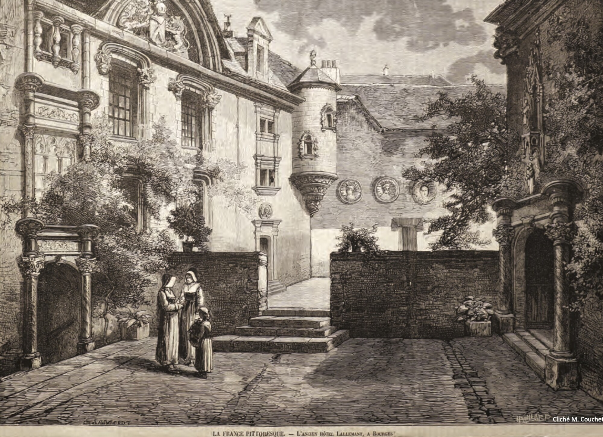 Bourges gravure